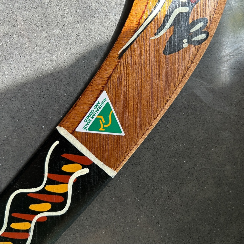 Handmade Australian Boomerang - Picture 3 of 10